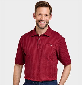 Pegasus Seersucker Polo - ML694