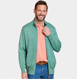 Pegasus Luxury Yarn Zip Cardigan - MD468