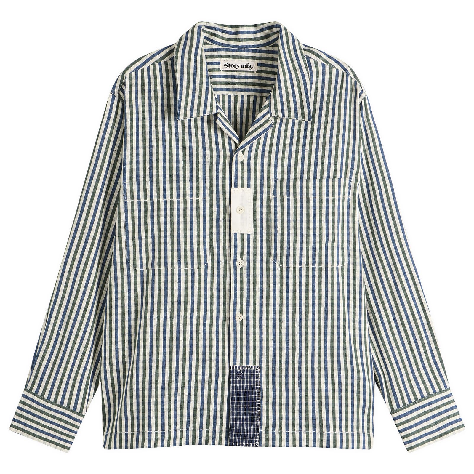 Story mfg. Check PA Shirt - Presented by END.