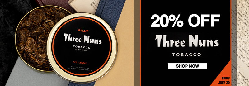 20% Off Three Nuns Pipe Tobacco