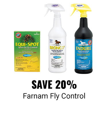 Save 20% Farnam Fly Control