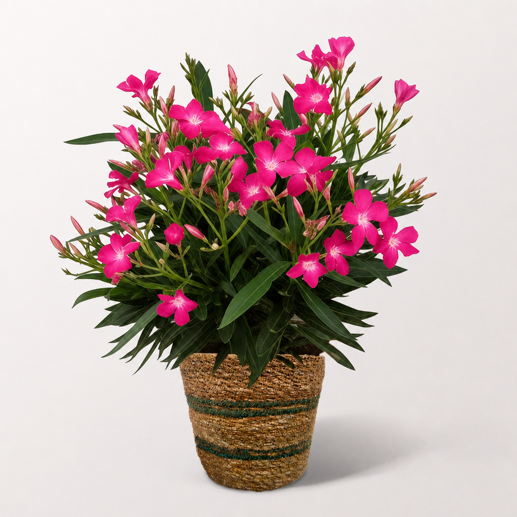 Oleander im Weidenkorb für 26,99 €