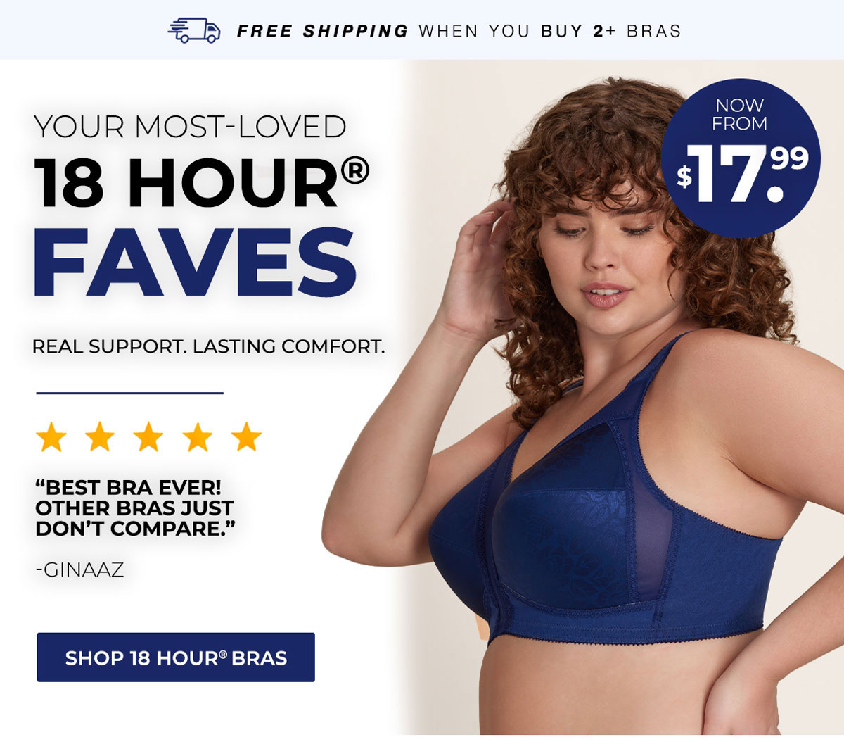 Shop 18 Hour Bras