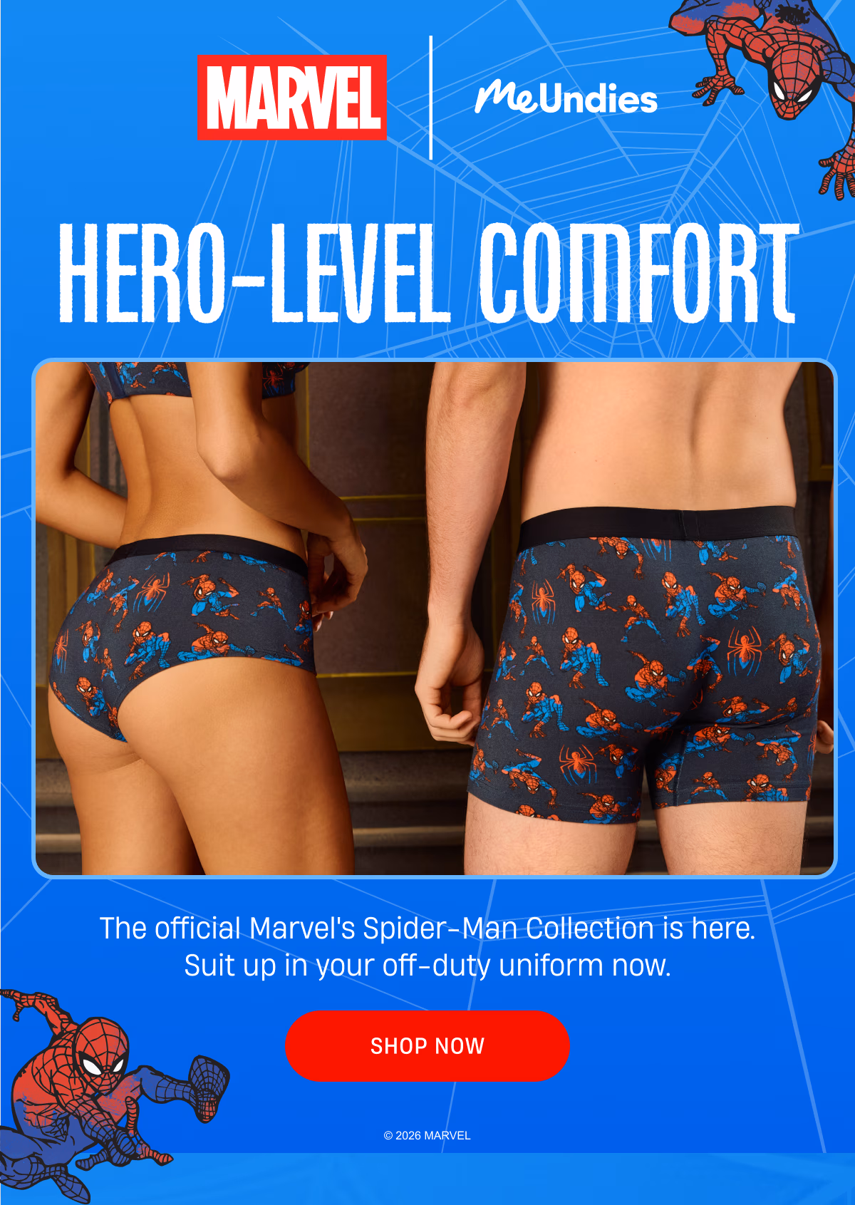 Marvel MeUndies | Hero Level Comfort | Shop Now
