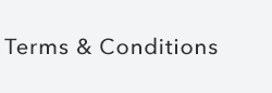 Terms & Conditions