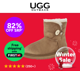 UGG Outback Premium Australian Sheepskin Short Button Boot Product Image