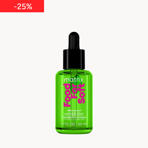 Matrix Food for Soft Multi-Functionele Haarolieserum met Avocado-olie voor Droog Haar 50 ml