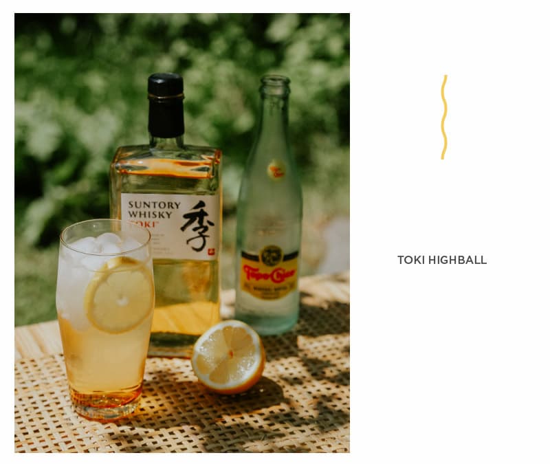 Toki Highball in Honey
