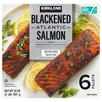 Kirkland Signature Atlantic Blackened Salmon