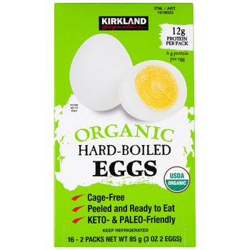 Kirkland Signature Organic Medium Hard-Boiled Eggs