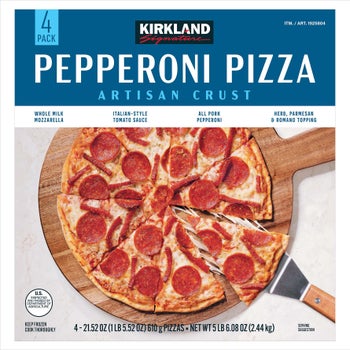 Kirkland Signature Artisan Crust Pepperoni Pizza