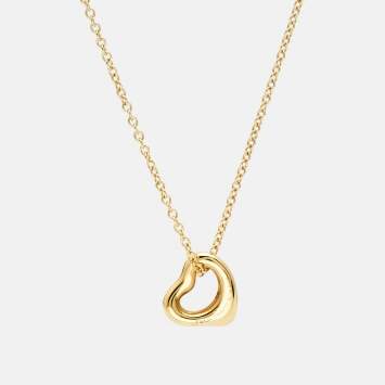 Elsa Peretti Open Heart 18k Ye