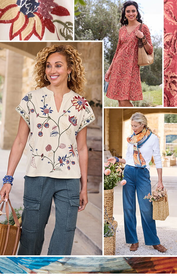 Comfort Defined outfits grid