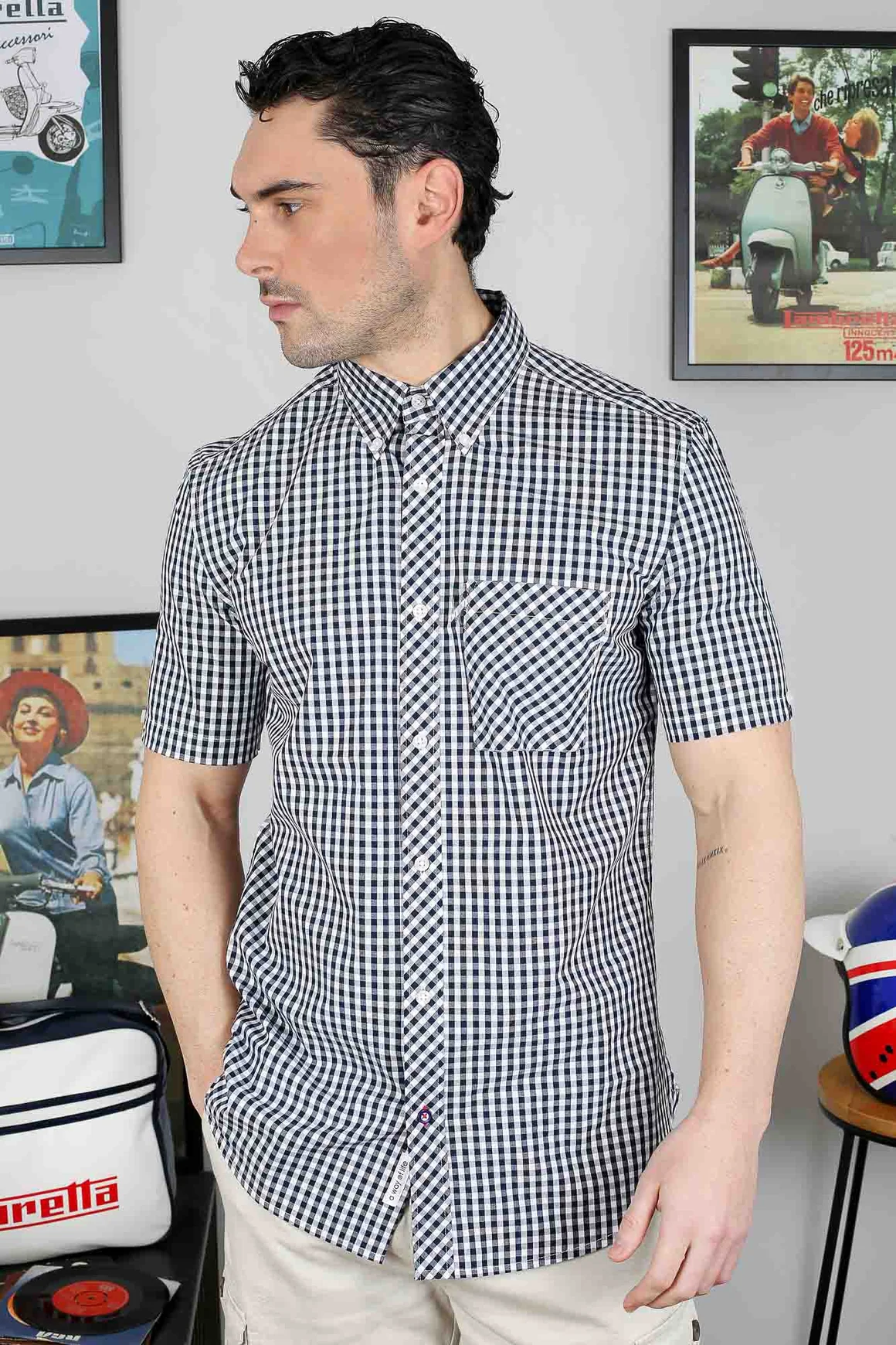 S/S Gingham Shirt