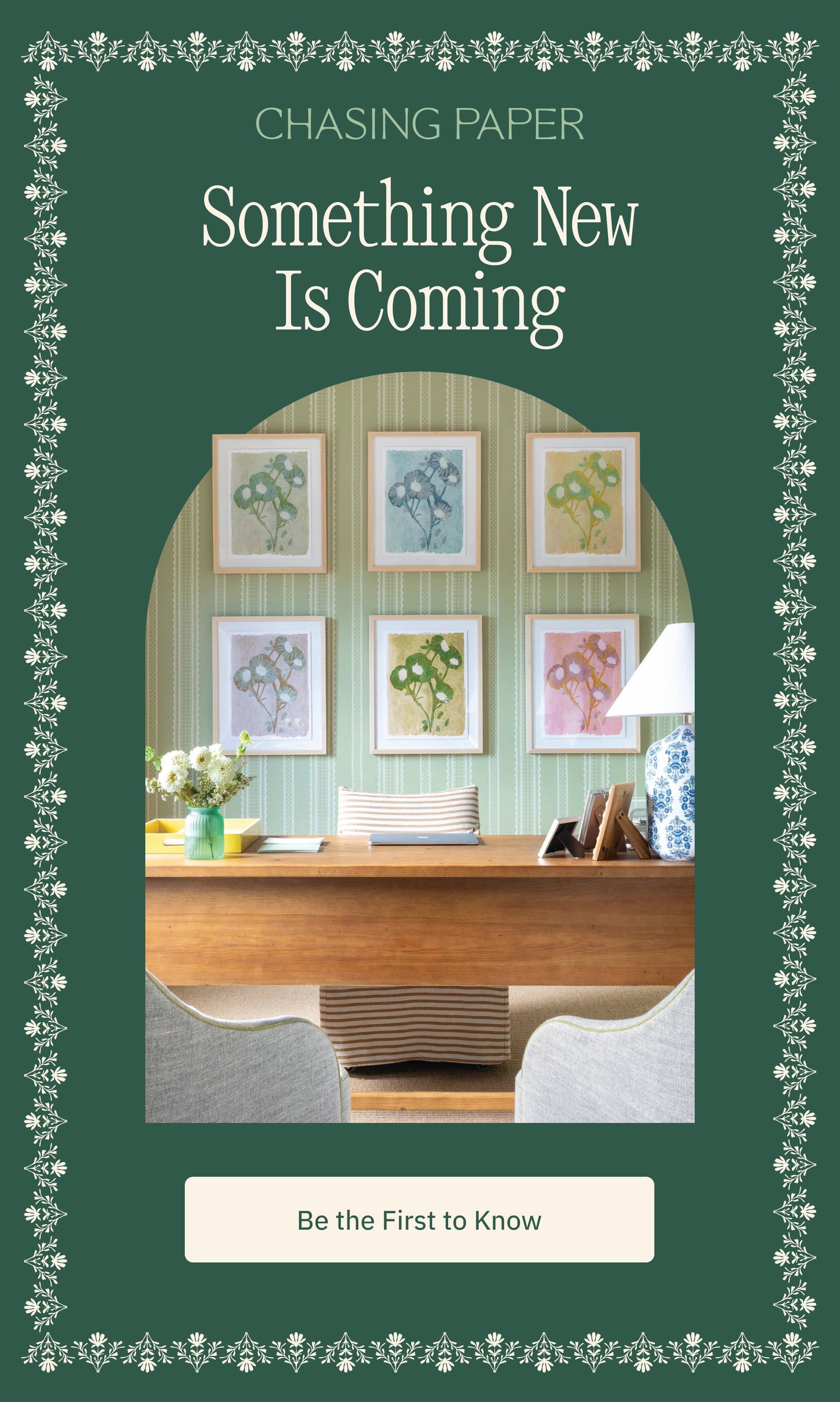 Something New Is Coming Be the First to Know