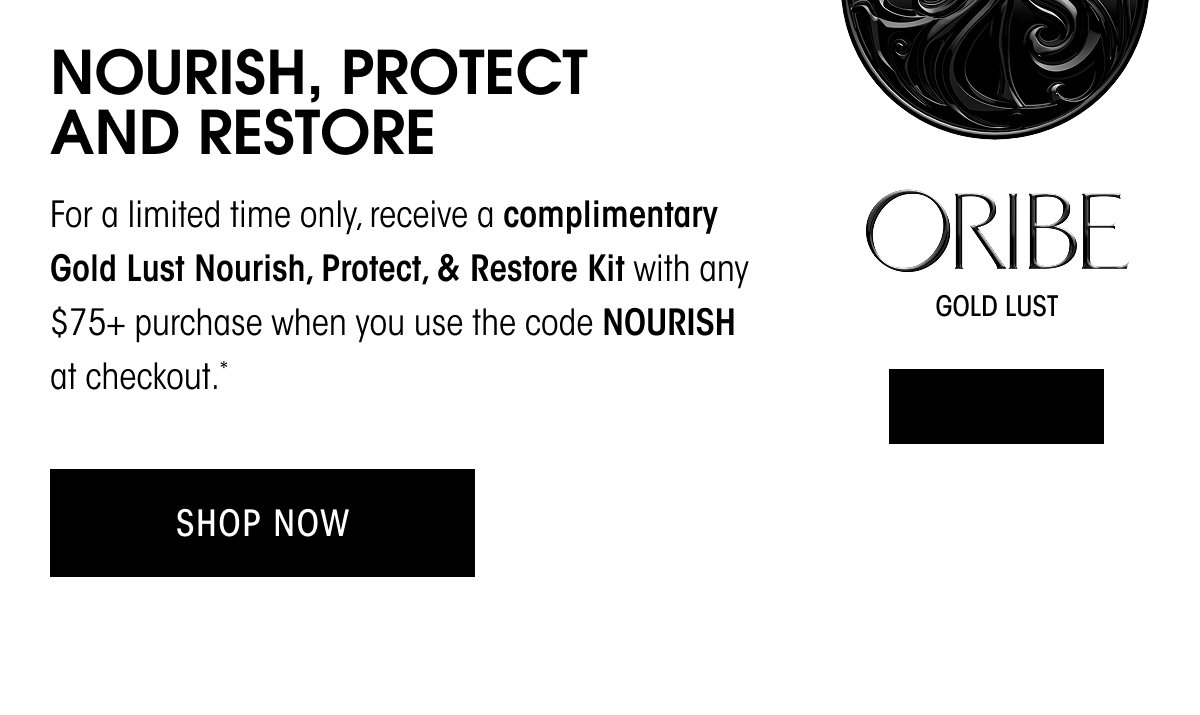 Gold Lust Nourish, Protect, & Restore Kit