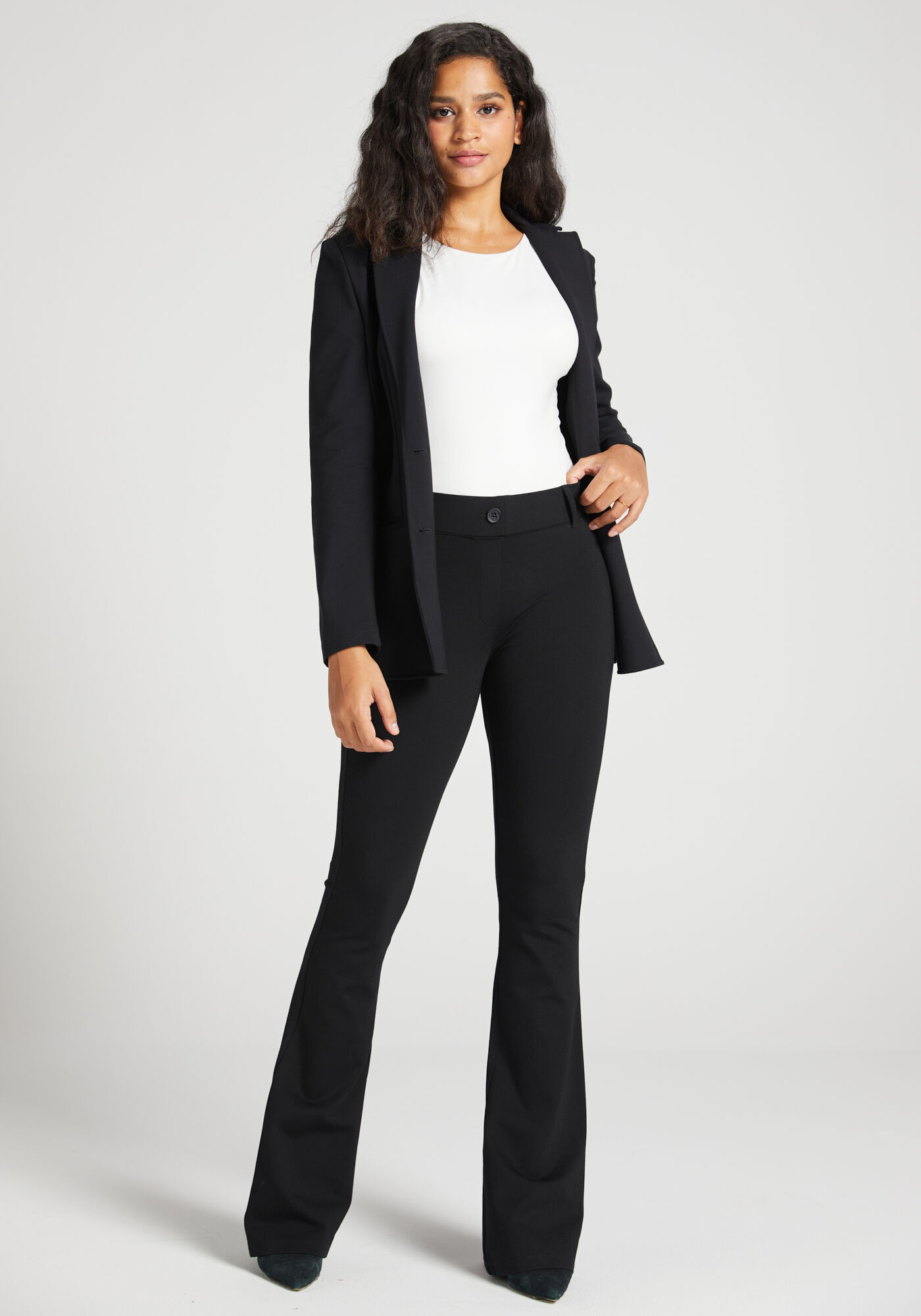 CLASSIC DPYP DRESS PANT YOGA PANT | BOOTCUT (BLACK)