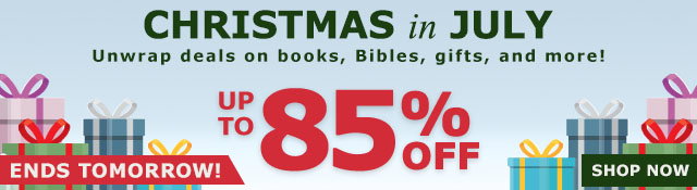 Ends Tomorrow! Christmas in July | Up to 85% Off