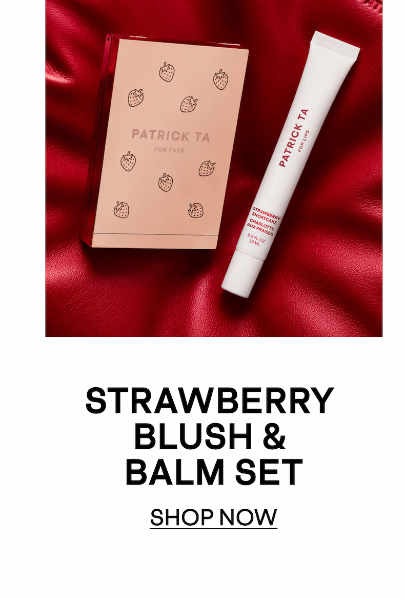 STRAWBERRY BLUSH AND BALM SET