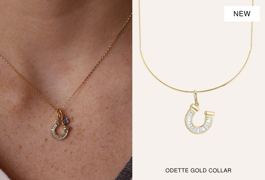 Shop all necklaces: The Odette Gold Collar