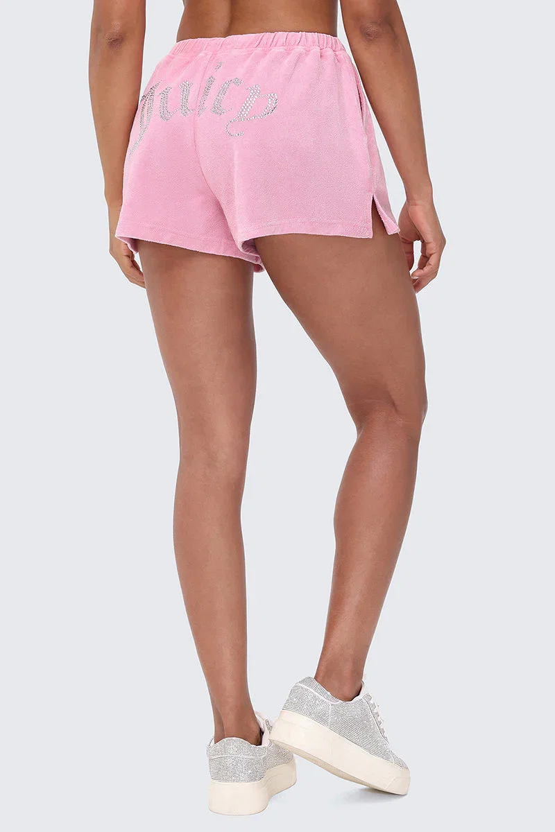Image of Big Bling Washed Terry Shorts