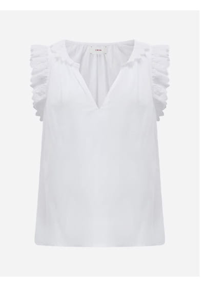 Bexie Top In White
