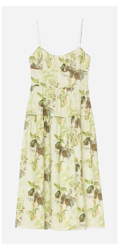Benoit Dress In Floraison De Mures