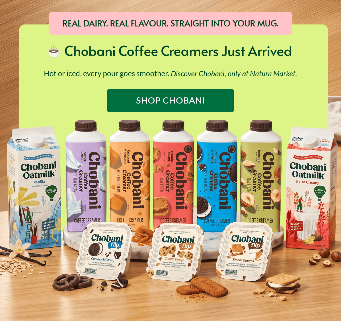 PRODUCT BANNER / CHOBANI / SELECTION