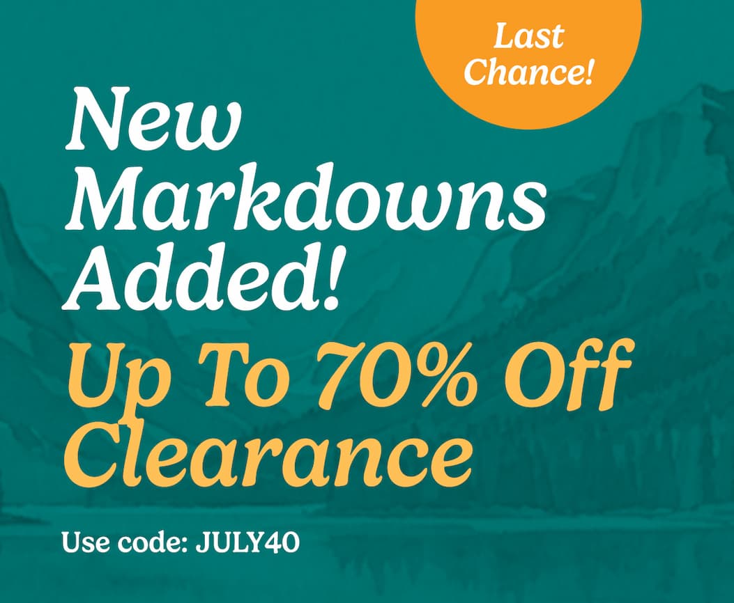 Take an Extra 40% Off Clearance