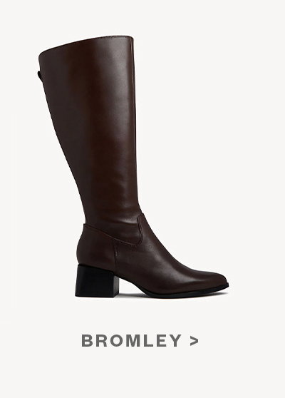 Bromley Knee High Boot with Wide Calf
