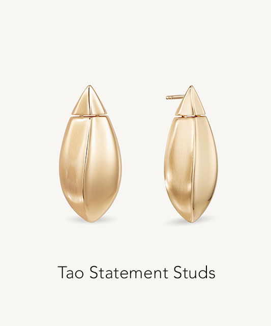 Tao Statement Studs.
