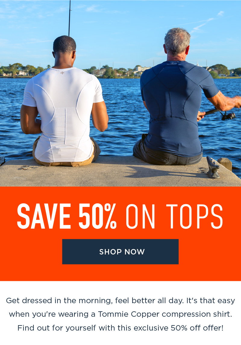 SAVE 50% ON TOPS SHOP NOW