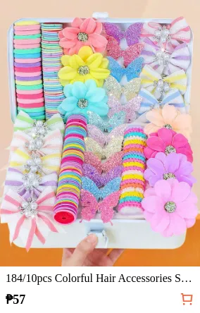 184/10pcs Colorful Hair...