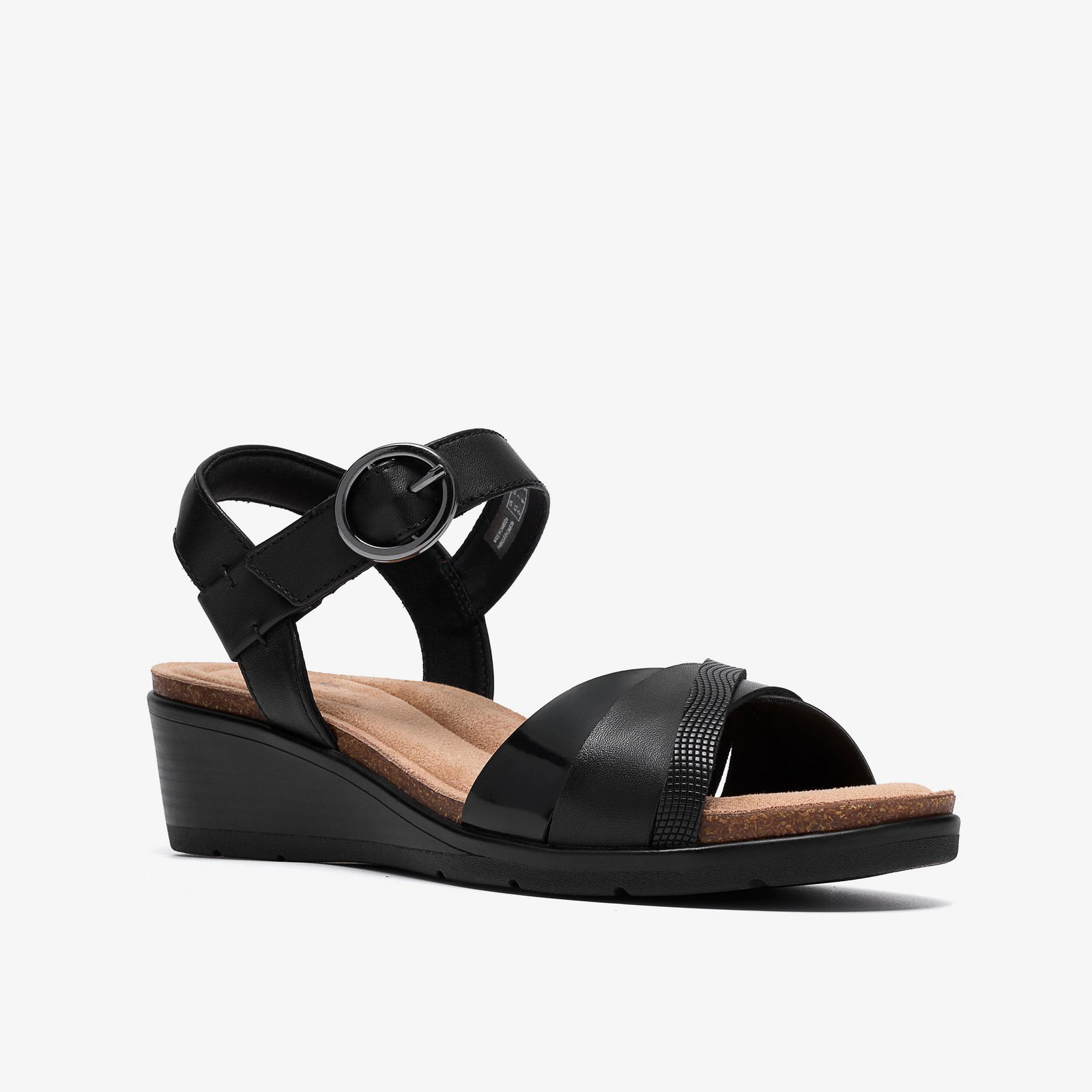 Shop Kacha Twist Black Leather