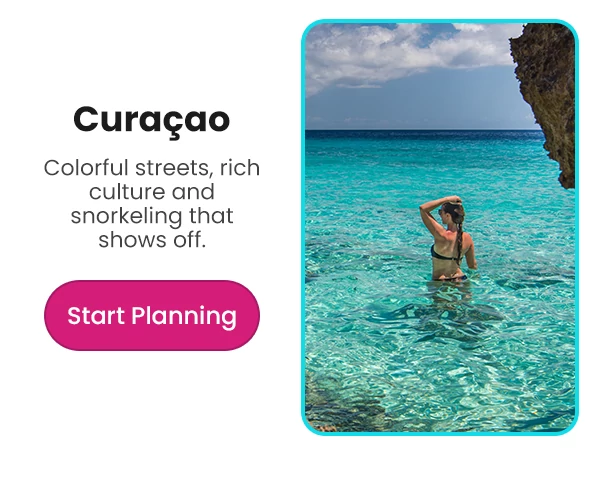 Curaçao Colorful streets, rich culture and snorkeling that shows off.