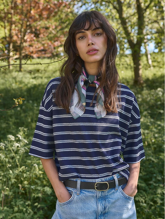 Shop Katya Stripe Tee