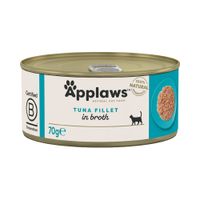 Applaws Adult Cat Cans Tuna/Fish in Broth 70g