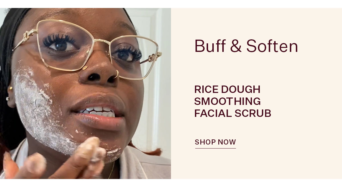 Rice Dough Smoothing Facial Scrub