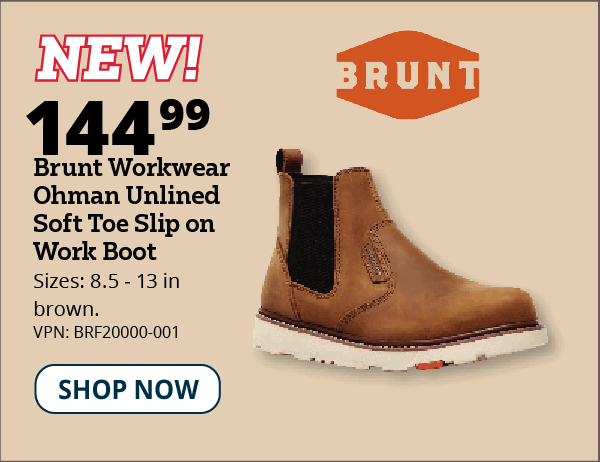 brunt ohman soft toe work boot