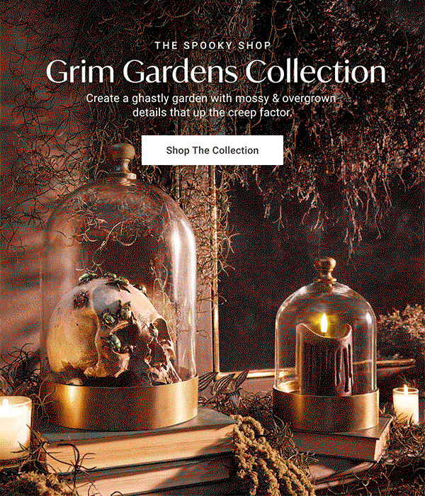 The Spooky Shop: Grim Gardens Collection | Shop the Collection >