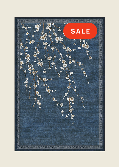 Sakura Indigo Rug