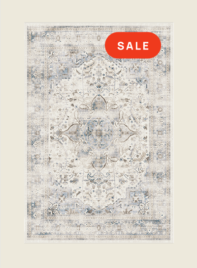 Sarrah Blue Quartz Rug