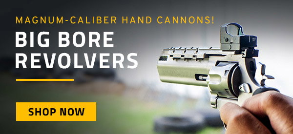 Magnum Caliber Hand Cannons - Big Bore Revolvers