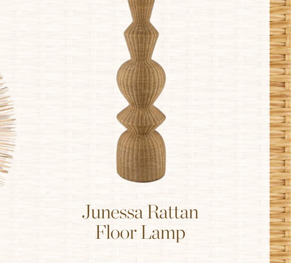 Janessa Rattan Floor Lamp