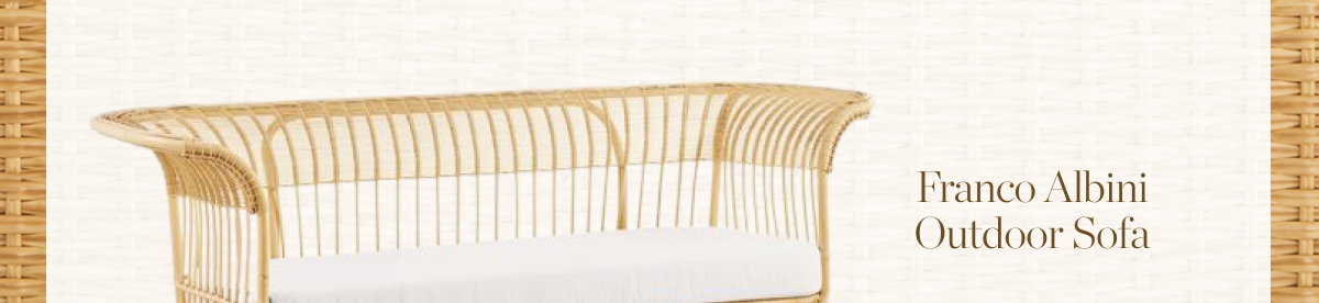 Franco Albini Outdoor Sofa