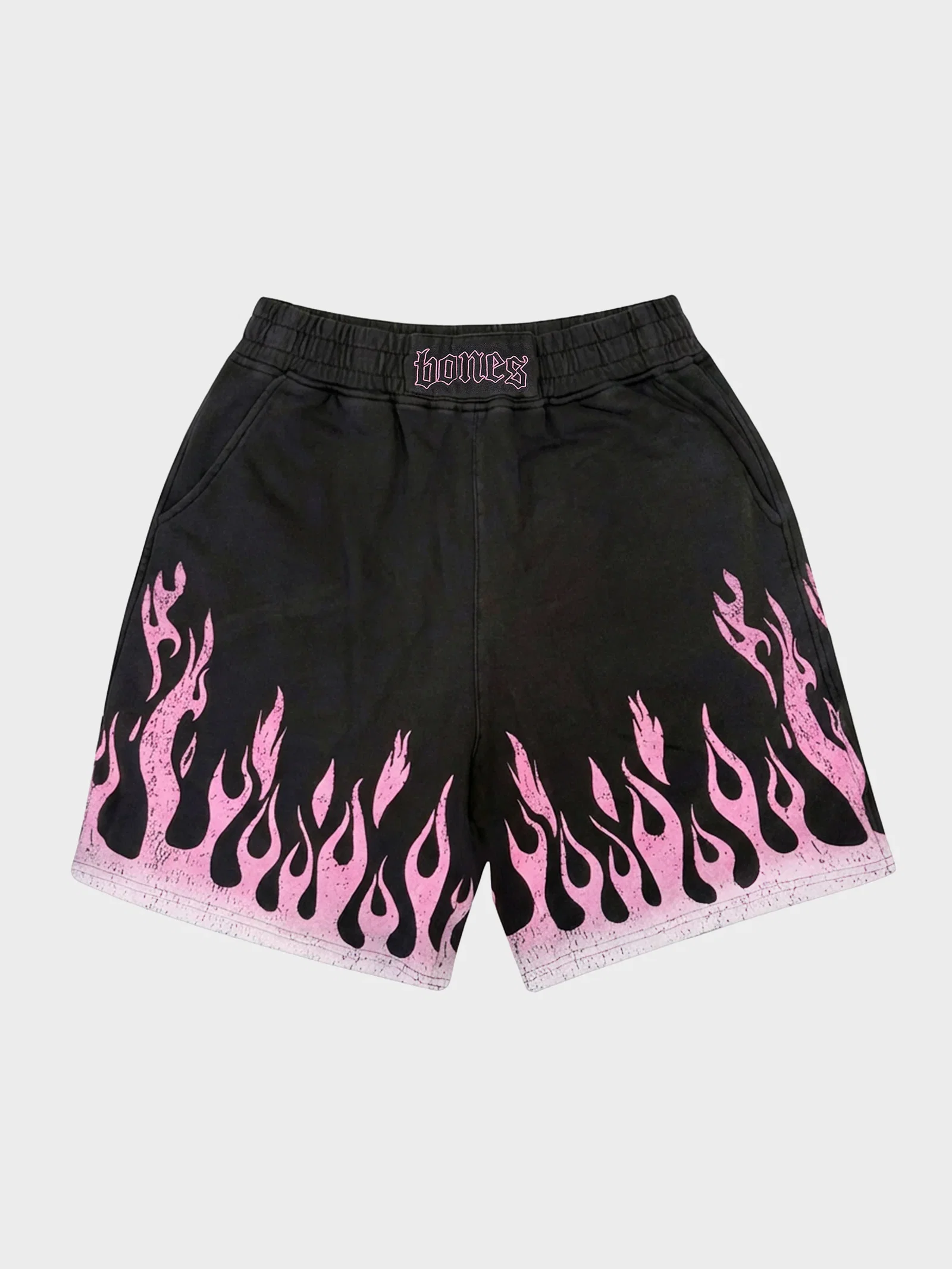 Image of Burner Jersey Shorts - Pink Flame