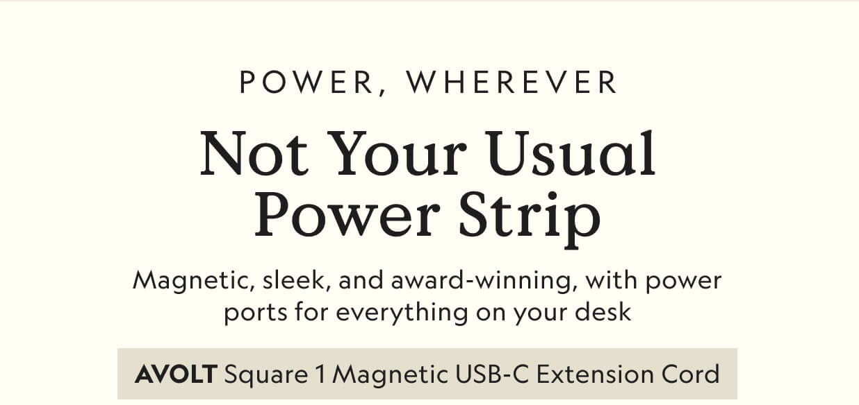 AVOLT Square 1 Magnetic USB-C Extension Cord
