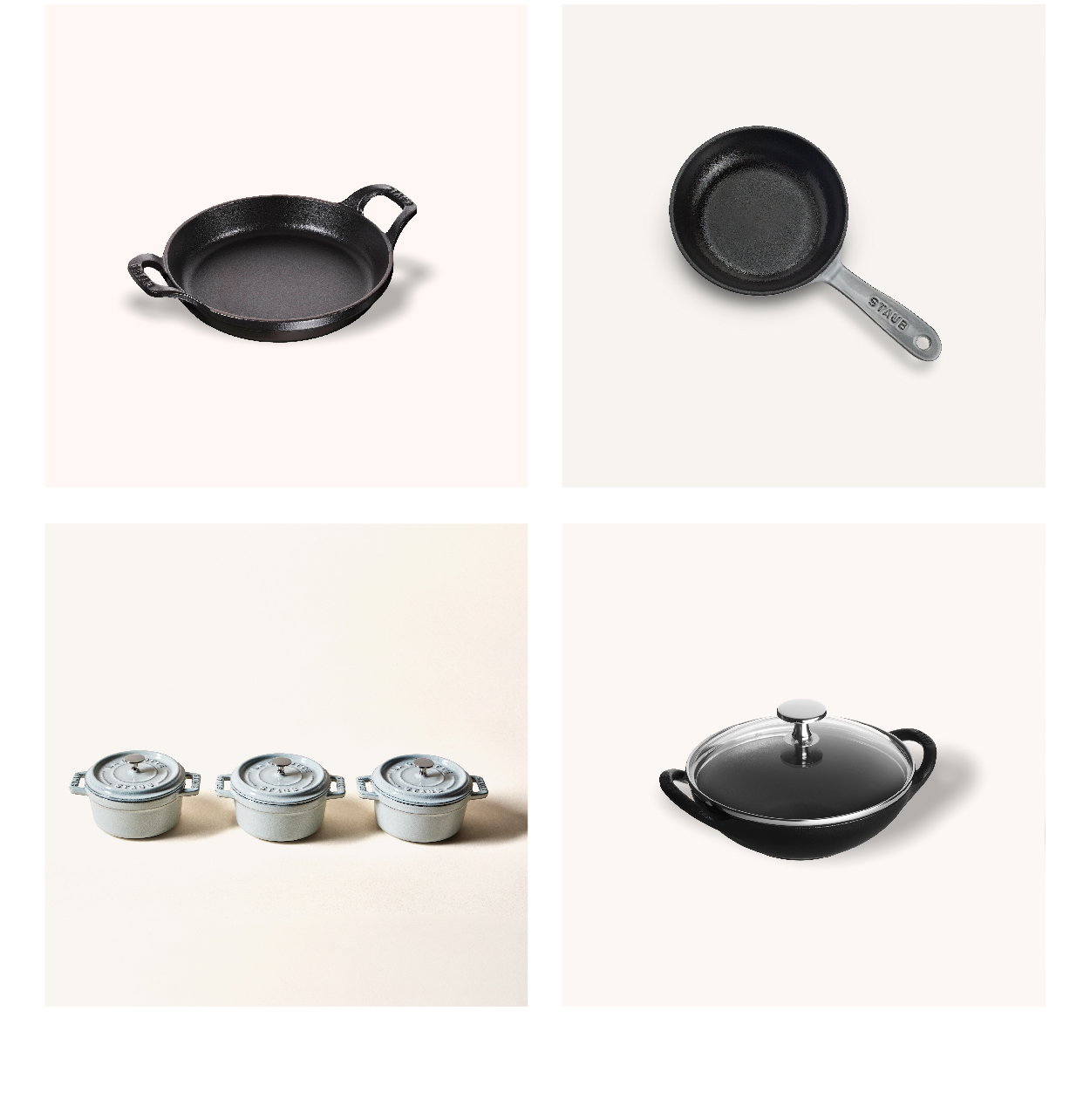 Petite Fry Pan, the Mini Cocotte, the Baby Wok, and more.
