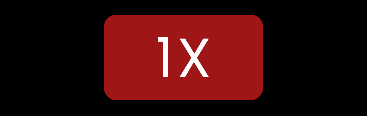 1X