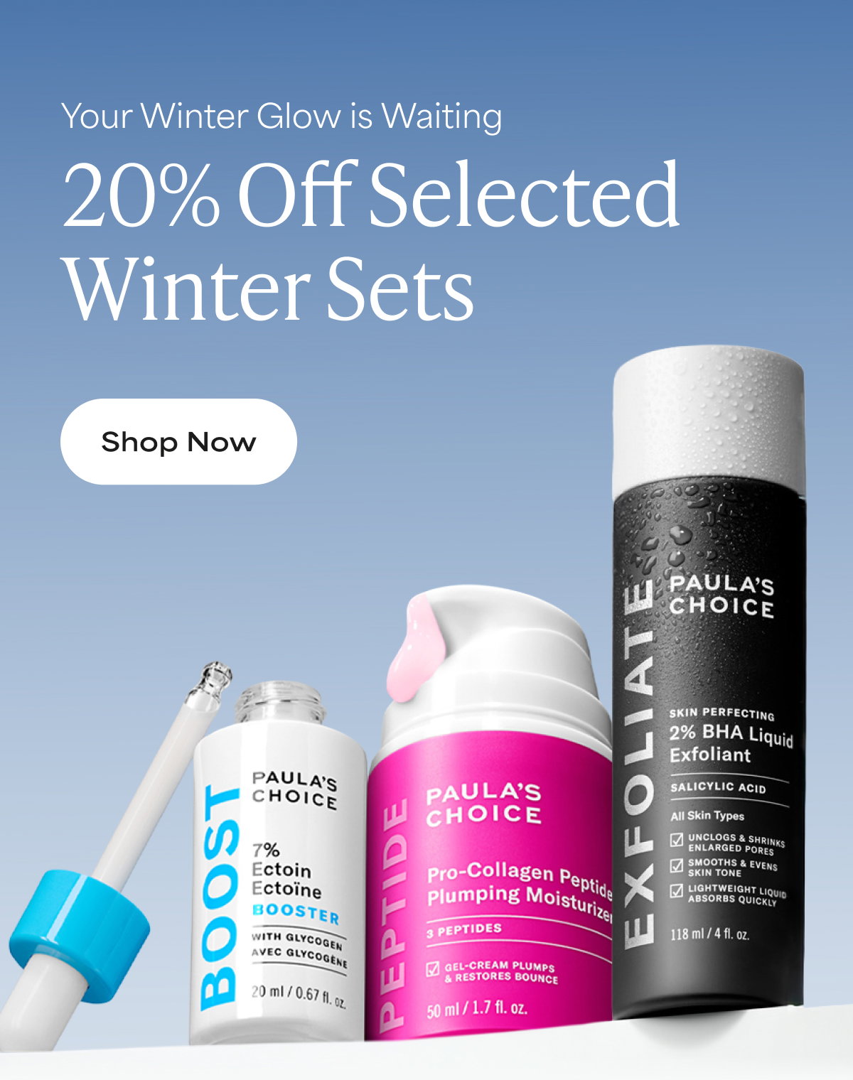20% OFF Selected Winter Sets